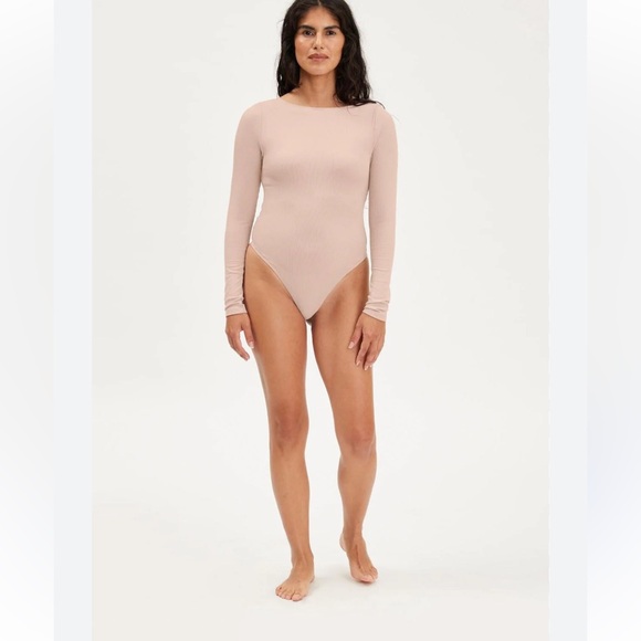 GIRLFRIEND COLLECTIVE | ava bateau bodysuit - Picture 1 of 8